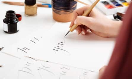 Nauka kaligrafii – naucz się i odłóż smartfon